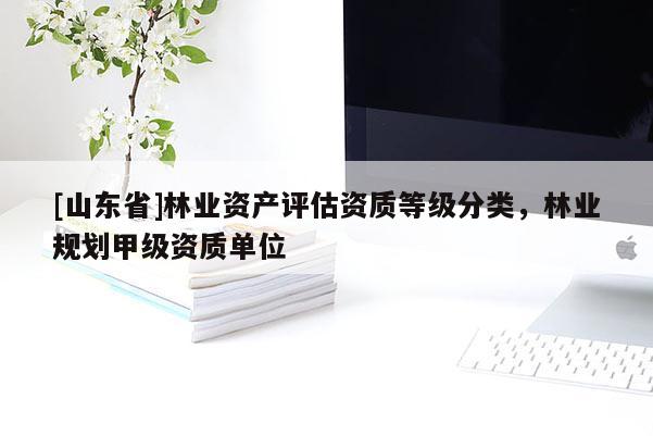 [山东省]林业资产评估资质等级分类，林业规划甲级资质单位