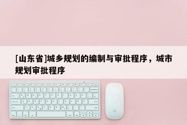 [山东省]城乡规划的编制与审批程序，城市规划审批程序