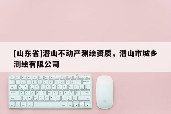 [山东省]潜山不动产测绘资质，潜山市城乡测绘有限公司
