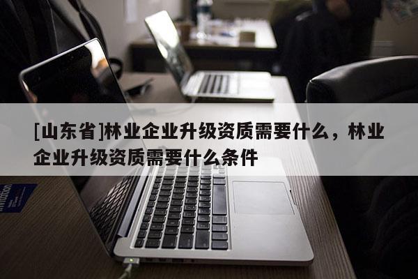 [山东省]林业企业升级资质需要什么，林业企业升级资质需要什么条件