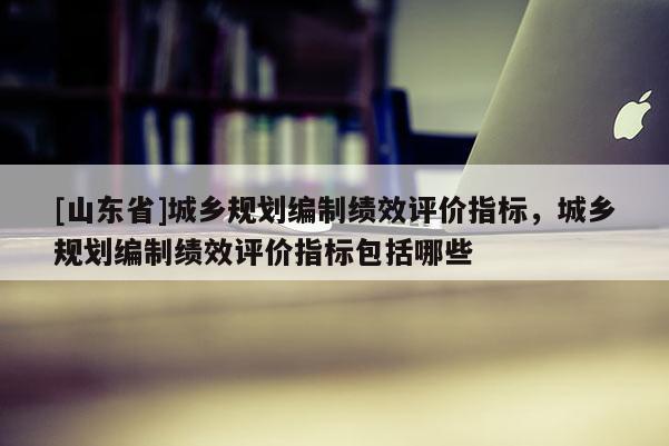[山东省]城乡规划编制绩效评价指标，城乡规划编制绩效评价指标包括哪些