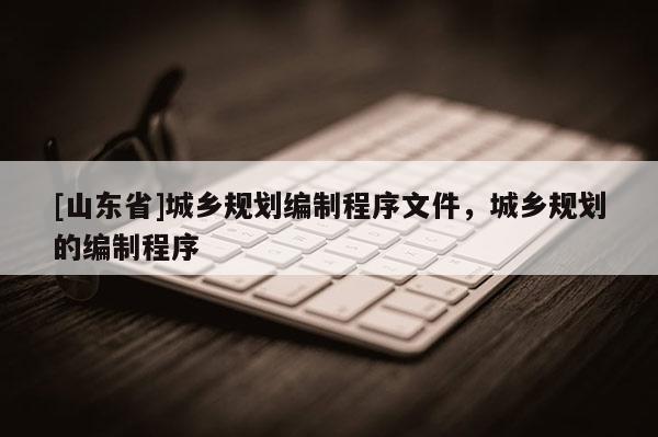 [山东省]城乡规划编制程序文件，城乡规划的编制程序