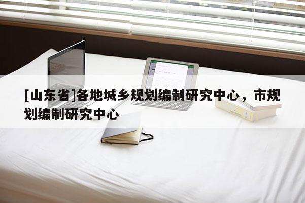 [山东省]各地城乡规划编制研究中心，市规划编制研究中心