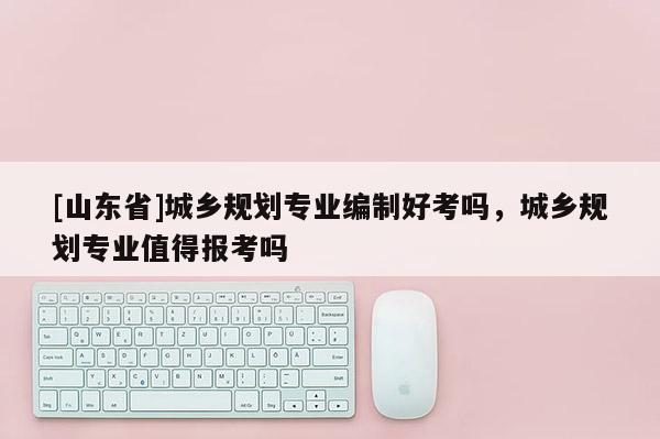 [山东省]城乡规划专业编制好考吗，城乡规划专业值得报考吗