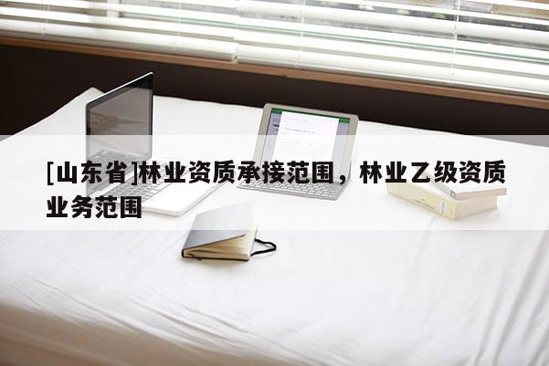 [山东省]林业资质承接范围，林业乙级资质业务范围