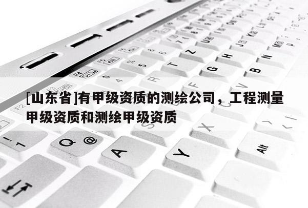 [山东省]有甲级资质的测绘公司，工程测量甲级资质和测绘甲级资质