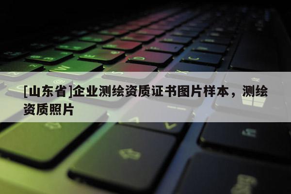 [山东省]企业测绘资质证书图片样本，测绘资质照片