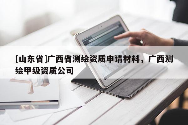 [山东省]广西省测绘资质申请材料，广西测绘甲级资质公司