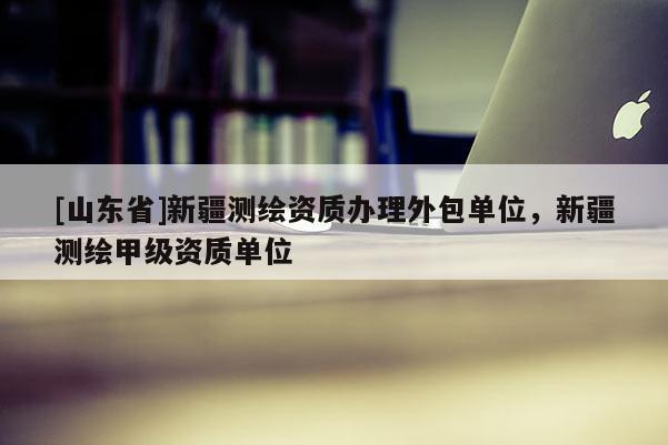 [山东省]新疆测绘资质办理外包单位，新疆测绘甲级资质单位
