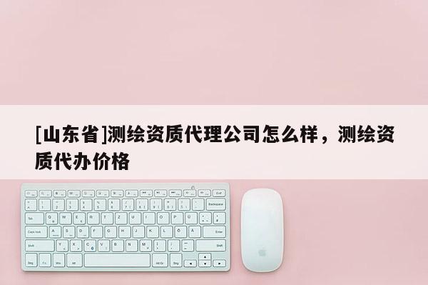 [山东省]测绘资质代理公司怎么样，测绘资质代办价格