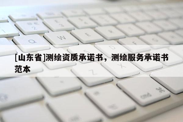 [山东省]测绘资质承诺书，测绘服务承诺书范本