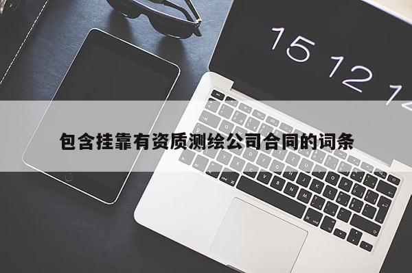 包含挂靠有资质测绘公司合同的词条