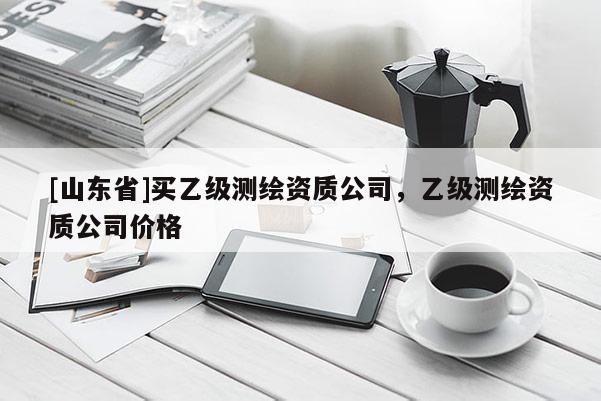 [山东省]买乙级测绘资质公司，乙级测绘资质公司价格