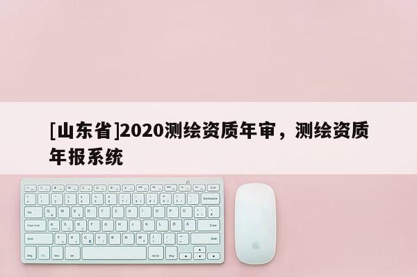 [山东省]2020测绘资质年审，测绘资质年报系统