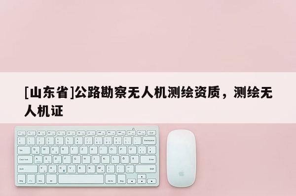[山东省]公路勘察无人机测绘资质，测绘无人机证