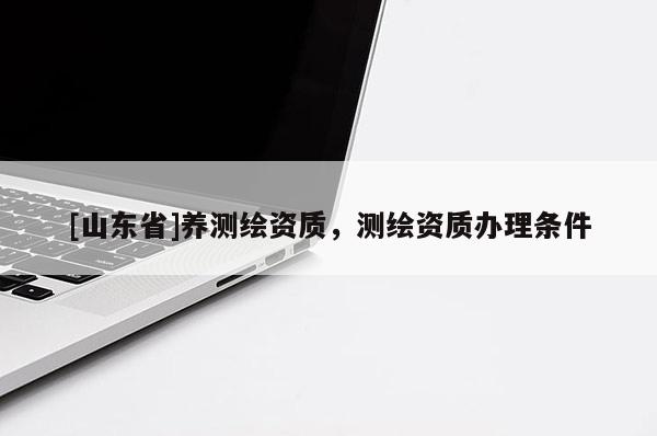 [山东省]养测绘资质，测绘资质办理条件