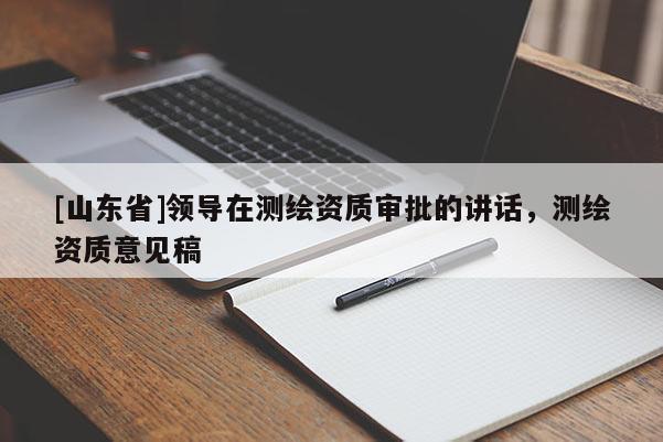 [山东省]领导在测绘资质审批的讲话，测绘资质意见稿