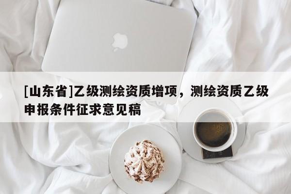 [山东省]乙级测绘资质增项，测绘资质乙级申报条件征求意见稿