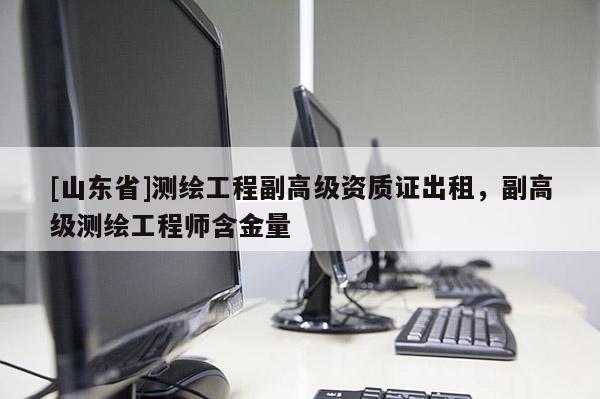 [山东省]测绘工程副高级资质证出租，副高级测绘工程师含金量