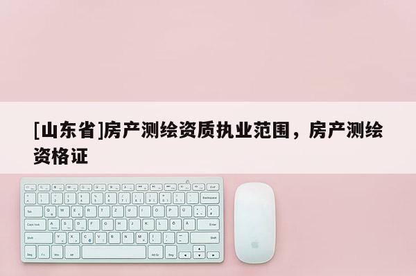 [山东省]房产测绘资质执业范围，房产测绘资格证