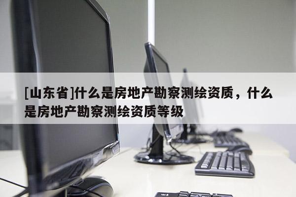 [山东省]什么是房地产勘察测绘资质，什么是房地产勘察测绘资质等级