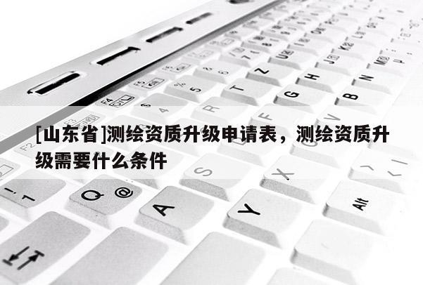 [山东省]测绘资质升级申请表，测绘资质升级需要什么条件