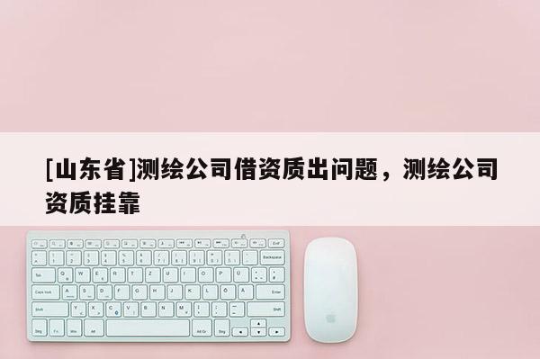 [山东省]测绘公司借资质出问题，测绘公司资质挂靠