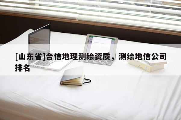 [山东省]合信地理测绘资质，测绘地信公司排名