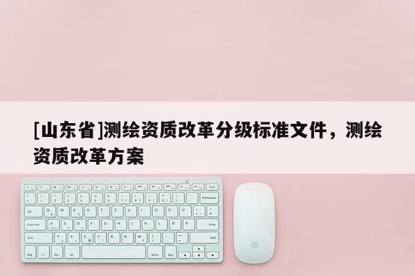 [山东省]测绘资质改革分级标准文件，测绘资质改革方案