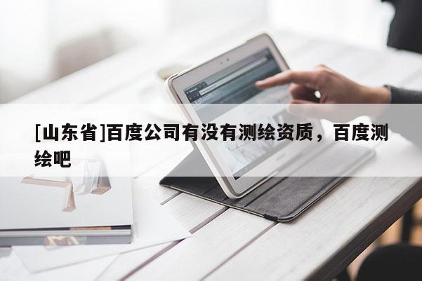 [山东省]百度公司有没有测绘资质，百度测绘吧