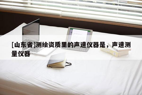 [山东省]测绘资质里的声速仪器是，声速测量仪器