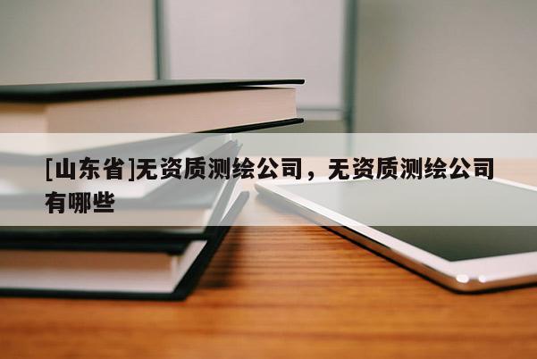 [山东省]无资质测绘公司，无资质测绘公司有哪些