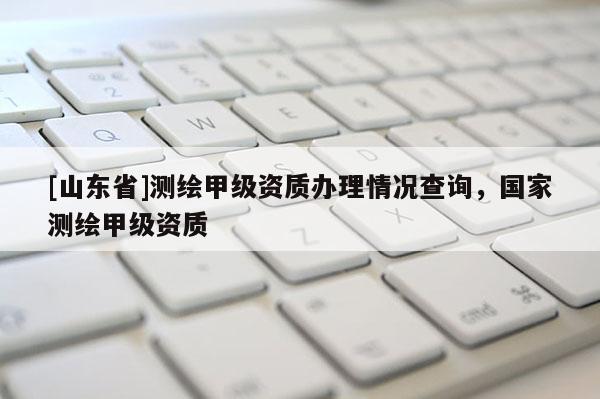 [山东省]测绘甲级资质办理情况查询，国家测绘甲级资质
