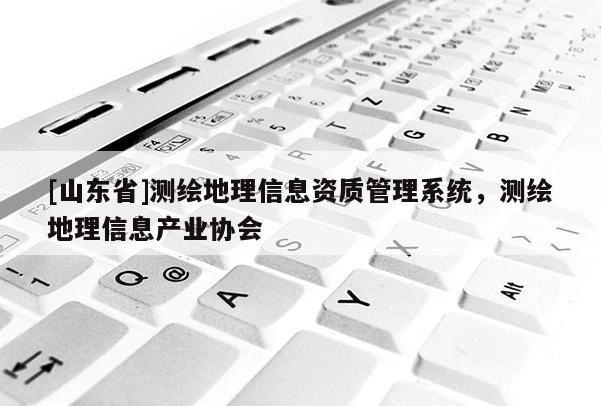 [山东省]测绘地理信息资质管理系统，测绘地理信息产业协会