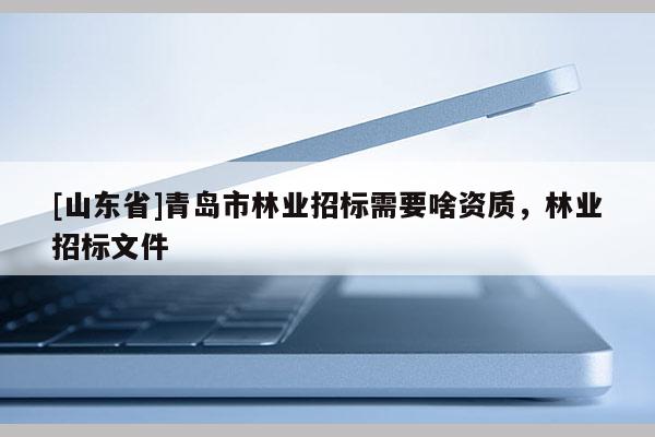 [山东省]青岛市林业招标需要啥资质，林业招标文件