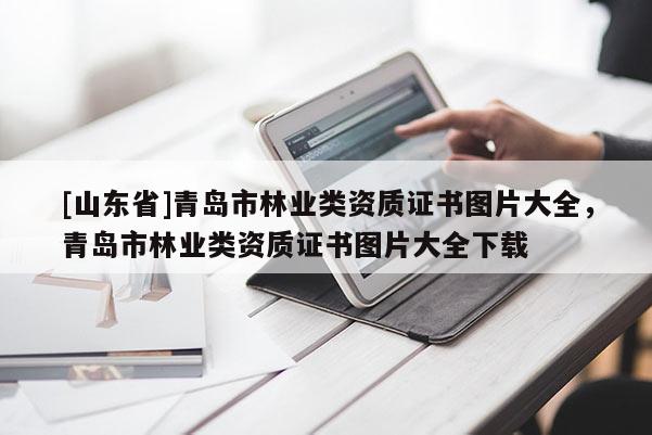 [山东省]青岛市林业类资质证书图片大全，青岛市林业类资质证书图片大全下载